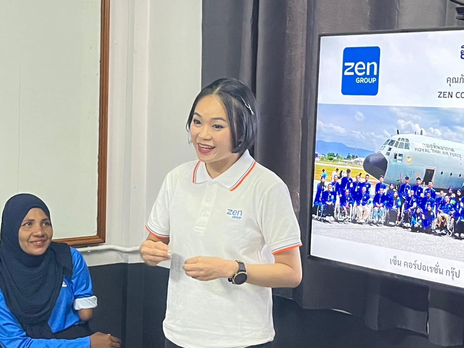 ผู้แทนจากบริษัท Zen corporation Group ร่วมลงพื้นที่การเกษตร ณ ศูนย์เรียนรู้ร่วมฯ จังหวัดปัตตานี