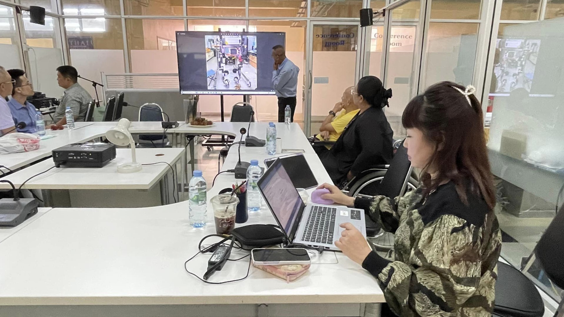มูลนิธิพัฒนาศักยภาพคนพิการ ได้ร่วมทดสอบงานวิจัย หุ่นยนต์เสริมพลัง (Exoskeleton Robot)